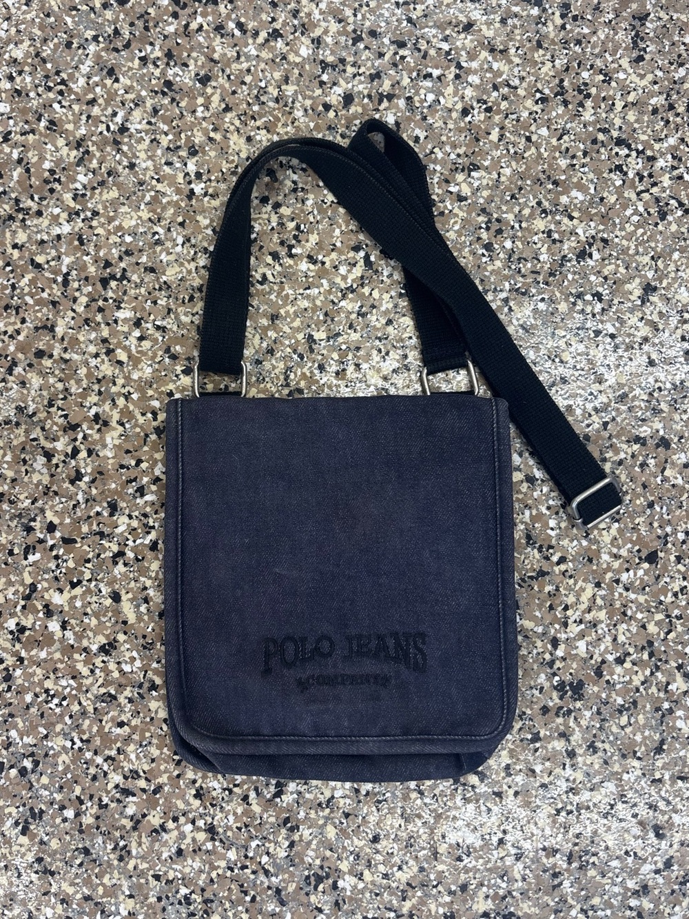 Polo denim bag